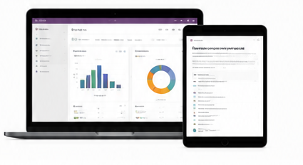 Odoo Audit Bericht auf Laptop und Tablet